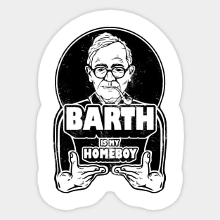 Karl Barth Is My Homeboy Sticker